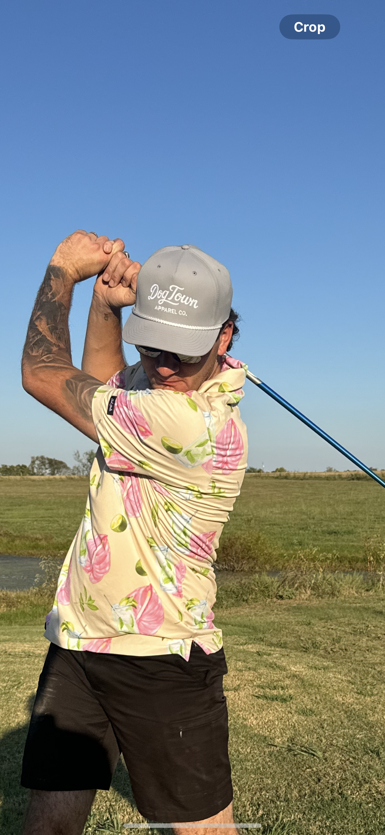 Dog Town Script Golf Rope Hat