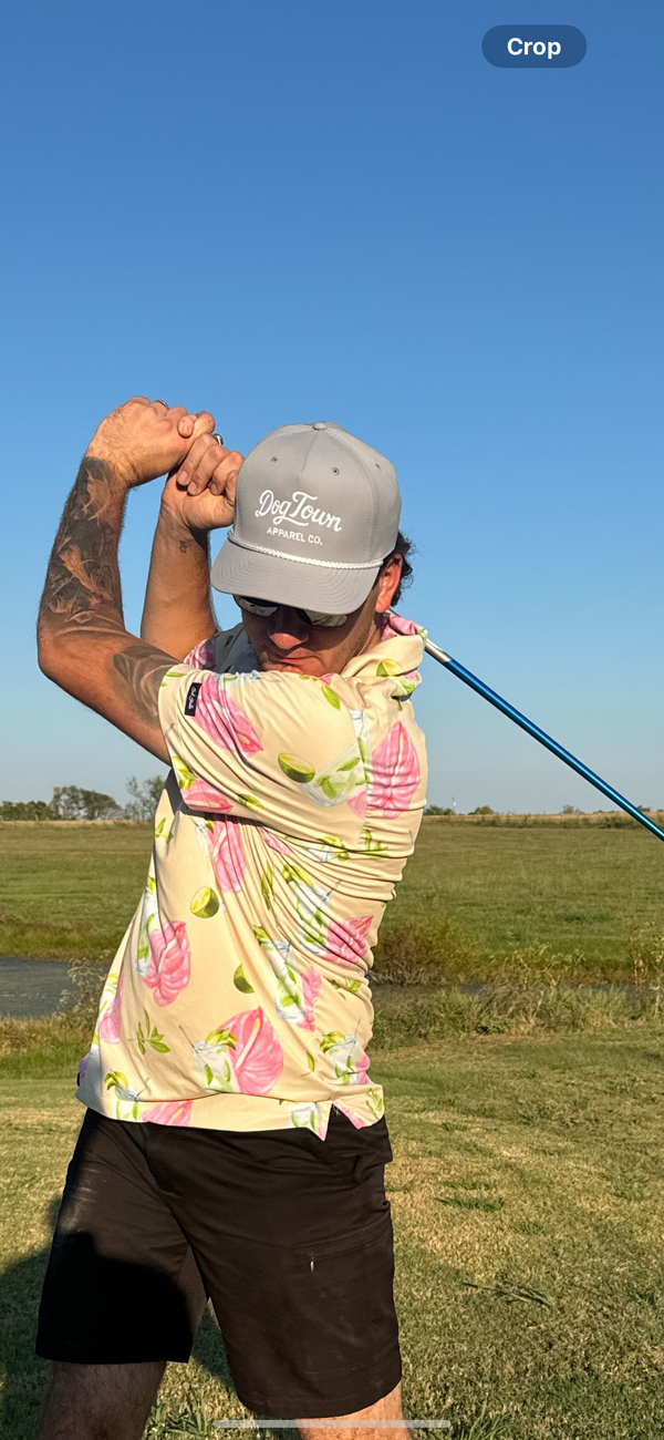 Dog Town Script Golf Rope Hat